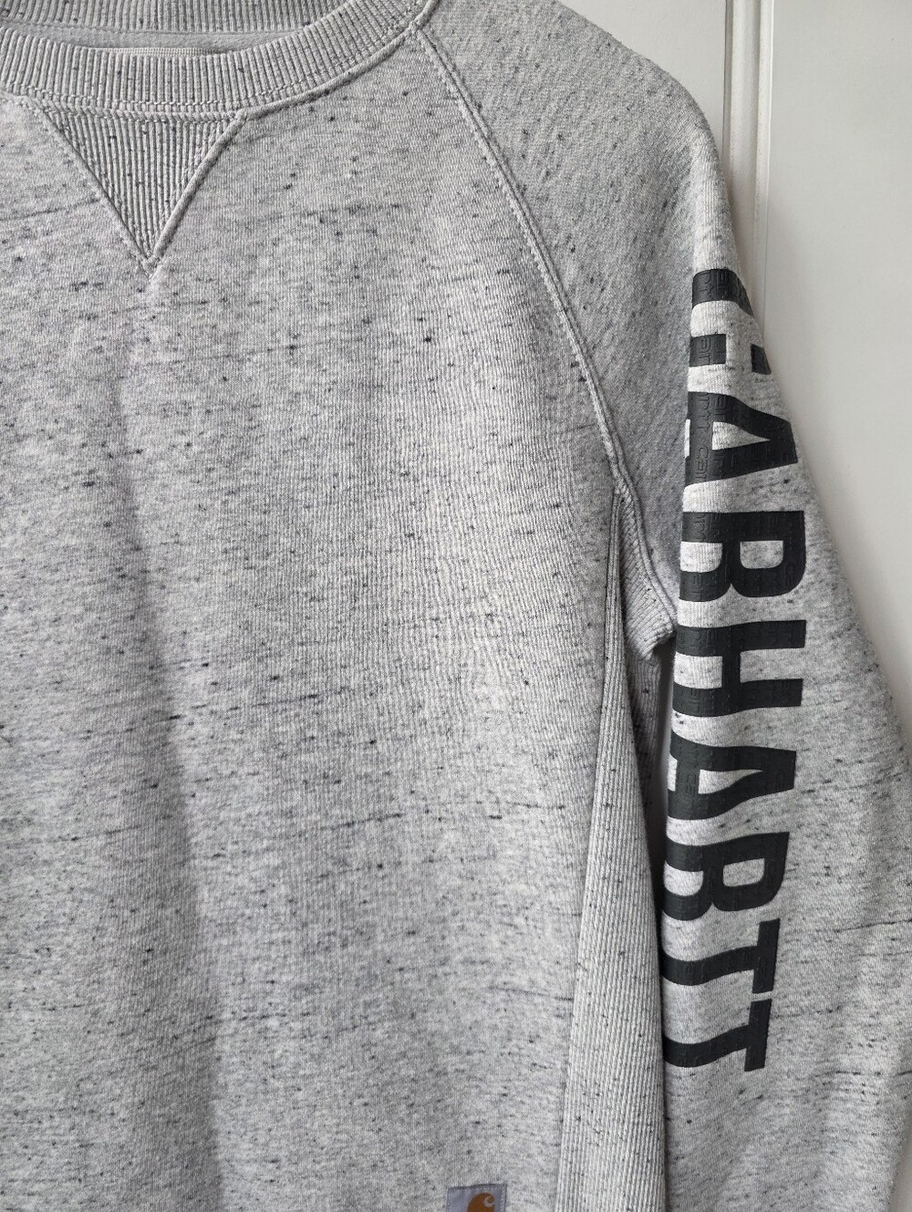 Carhartt Clarksburg Crewneck Sweatshirt Grey 104410-E07 Small (4-6) - Picture 4 of 9